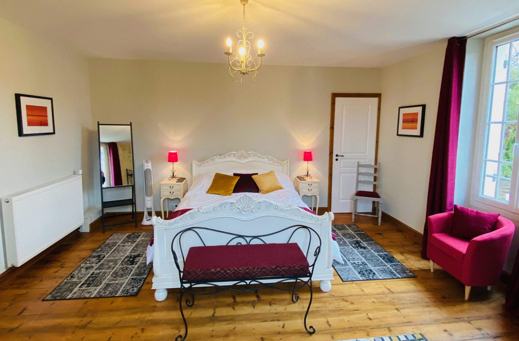 La Chambre Rouge Double Room