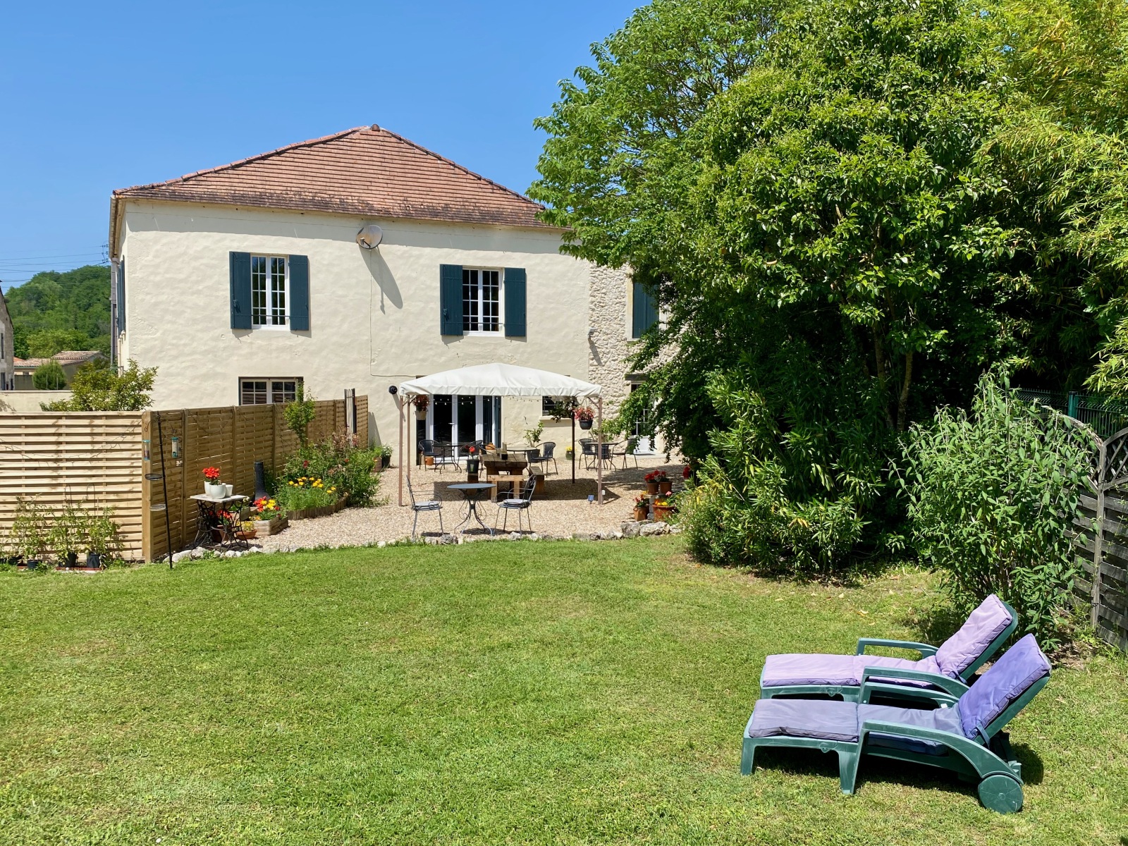 The Rear of the House