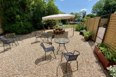 Our sunny terrace