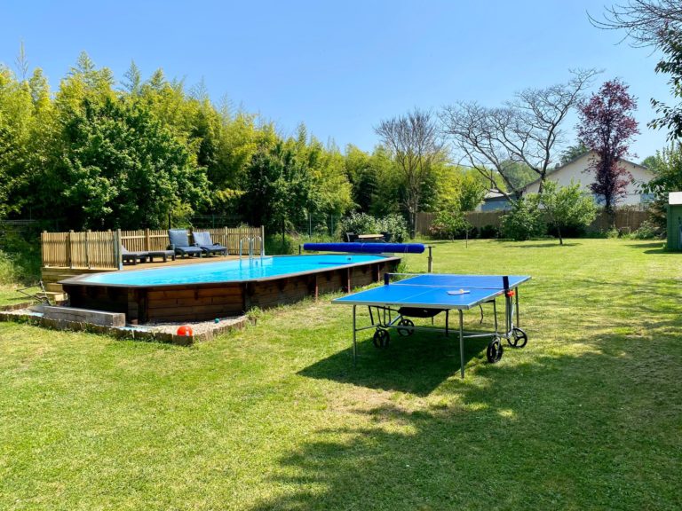 pool and table tennis